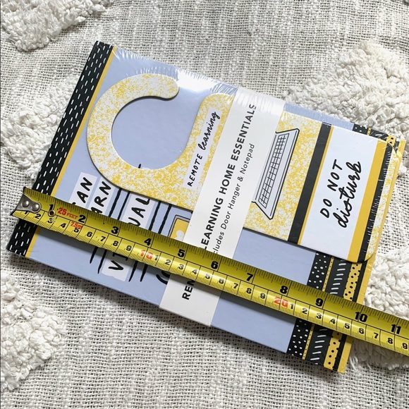 Remote Learning Notebook & DO NOT DISTURB Sign 🤣 - Picture 9 of 9